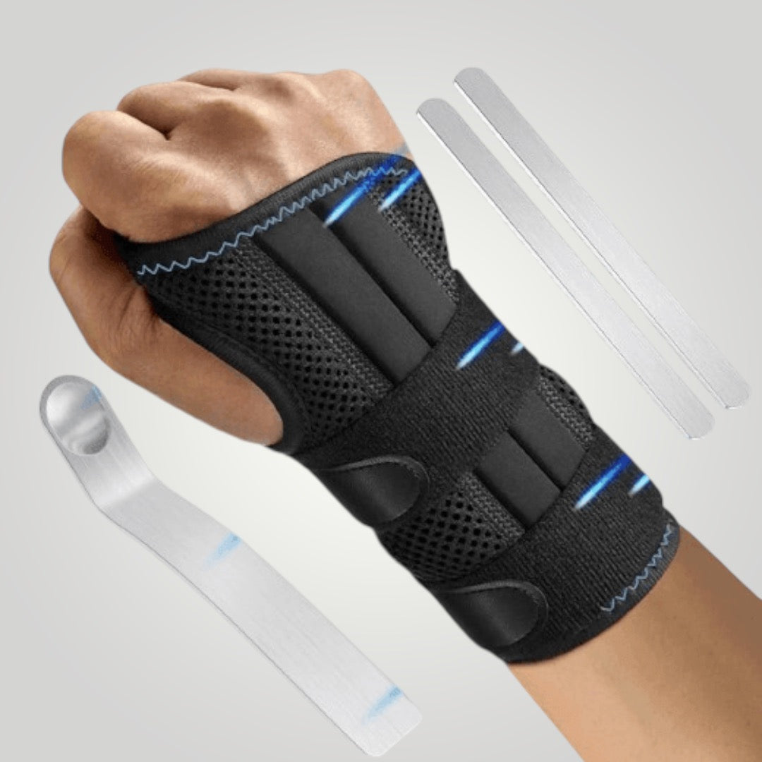 Orthèse de poignet ajustable de soutien ergonomique