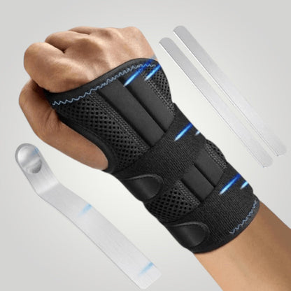Orthèse de poignet ajustable de soutien ergonomique