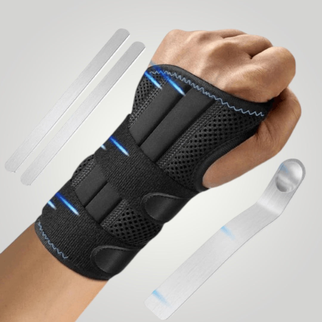 Orthèse de poignet ajustable de soutien ergonomique