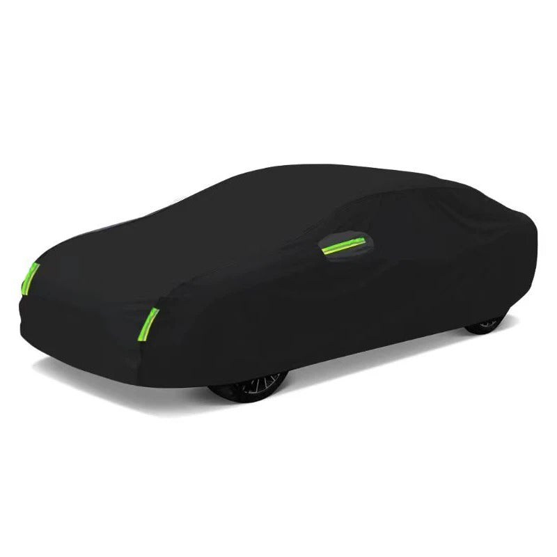 Housse de voiture étanche à bandes réfléchissantes protection UV