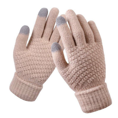 Elegante und praktische Strickhandschuhe