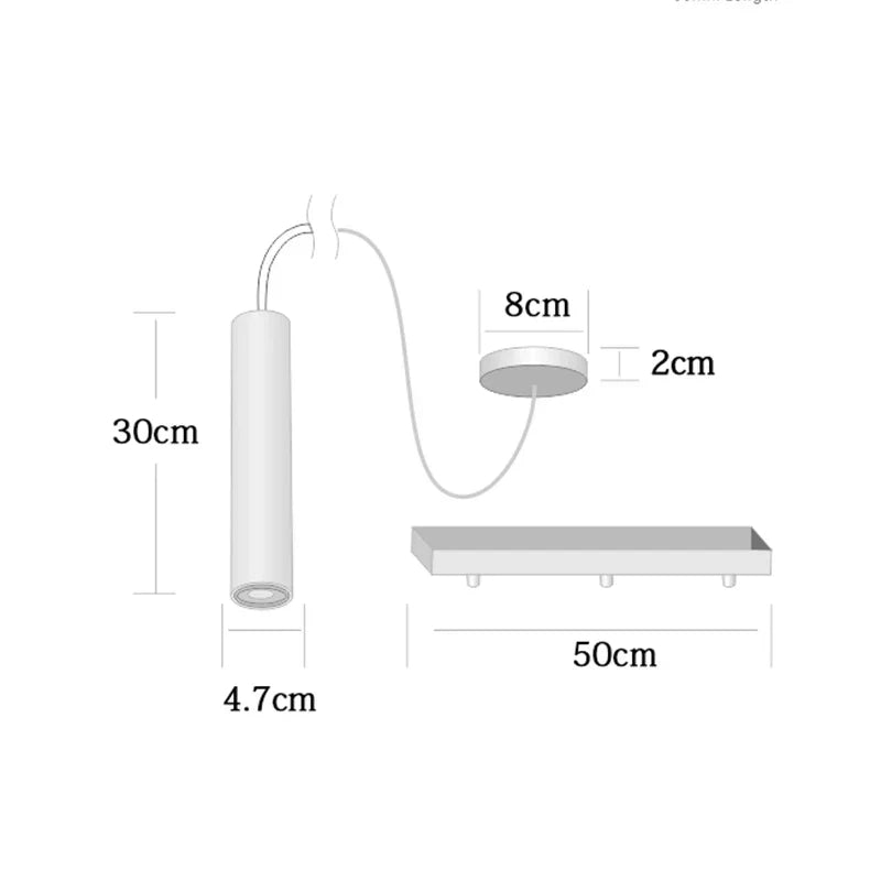 Lampe suspendue design à éclairage LED