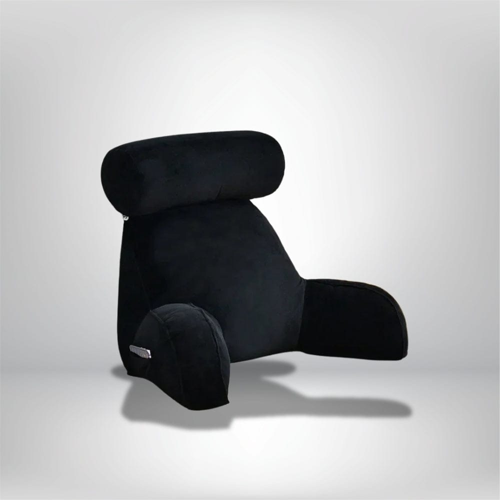 Nuvoria™ – Coussin de lecture au lit avec appui-tête et accoudoirs