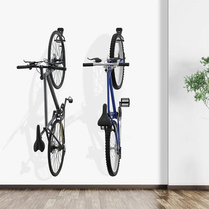 Lot de 2 crochets muraux robustes pour rangement de vélo