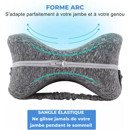 Ergonomisches Bein-Lendenkissen aus Memory-Schaum