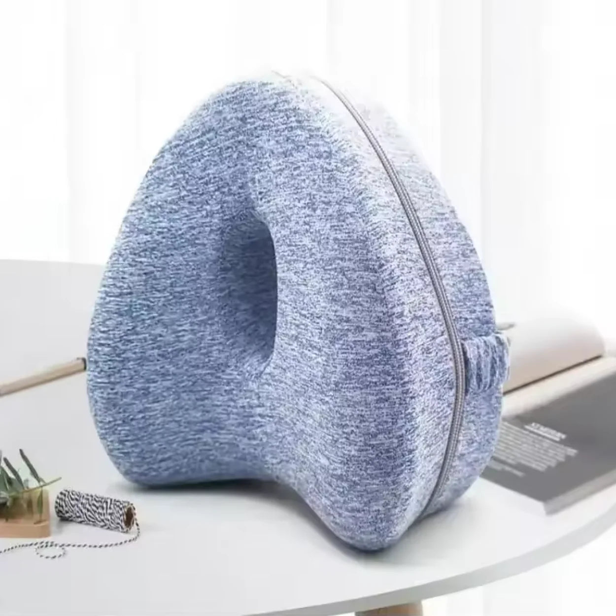 Ergonomisches Bein-Lendenkissen aus Memory-Schaum