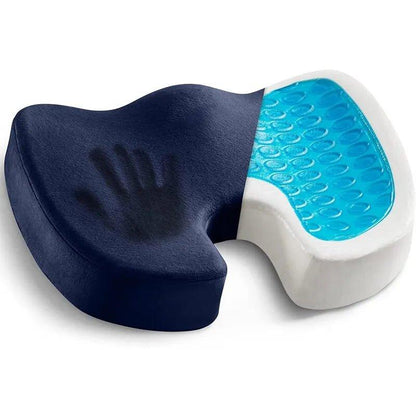 PosturaFlex™ – Coussin ergonomique à mémoire de forme pour chaise, soulagement du dos et du coccyx