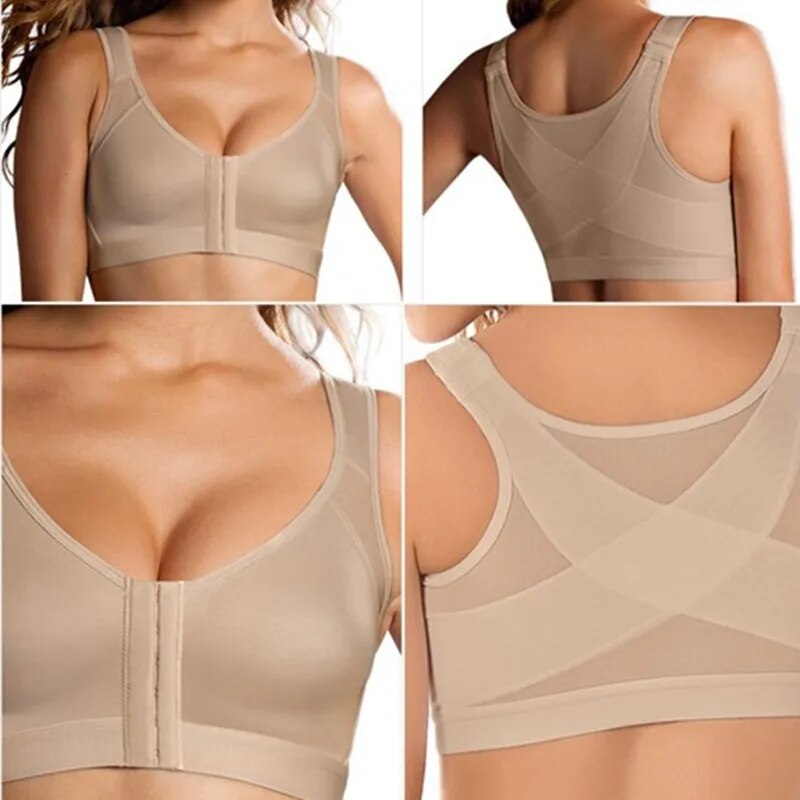 Soutien-gorge correcteur de posture sans armature confortable
