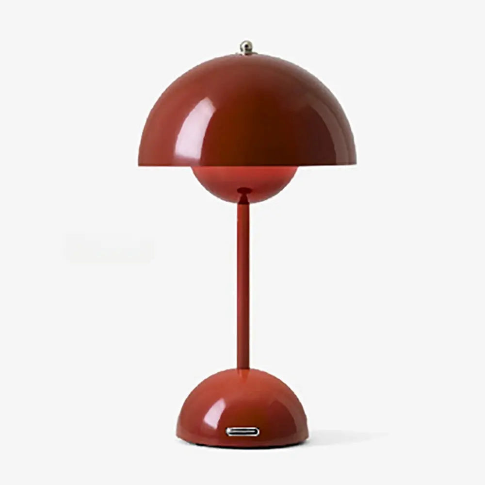 Lampe de table élégante à éclairage LED forme champignon