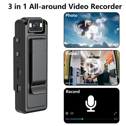 Mini caméra portable Wifi 1080p avec vision nocturne