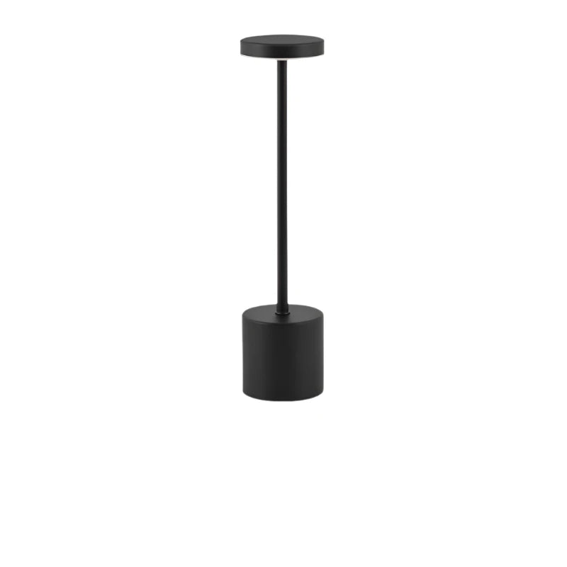Elegante cremeweiße Schreibtischlampe