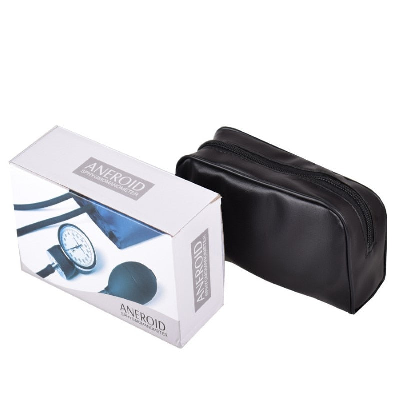 Tensiomètre manuel anéroïde pour bras avec stéthoscope