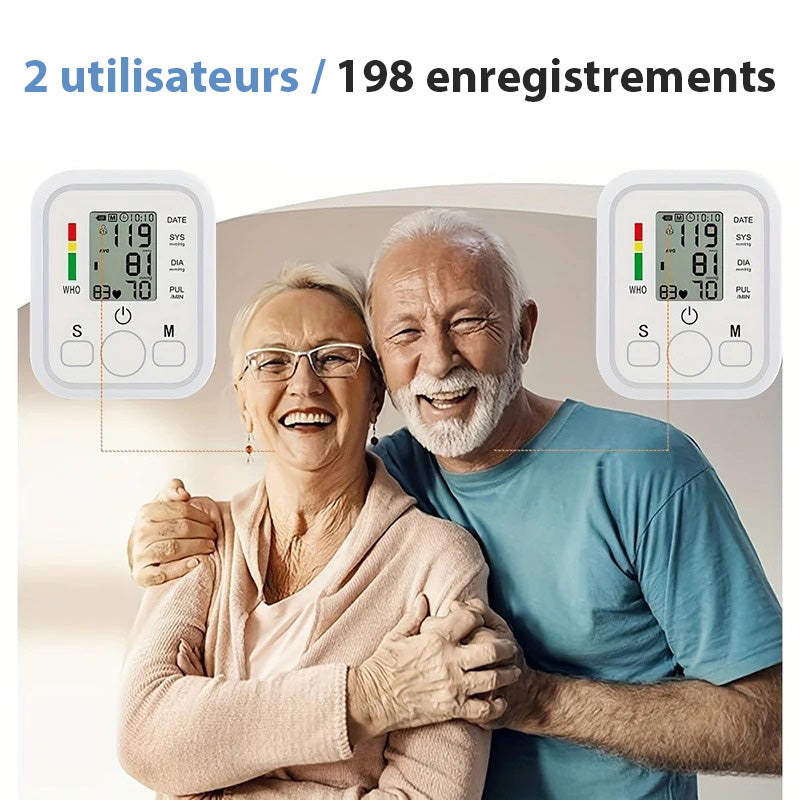 Tensiomètre électronique de bras avec écran digital