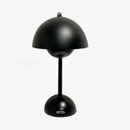 Lampe de table élégante à éclairage LED forme champignon
