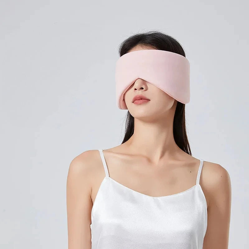 Masque de sommeil double-face en soie SilkCool