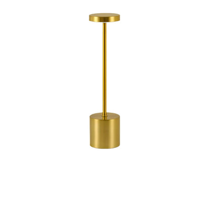 Elegante cremeweiße Schreibtischlampe