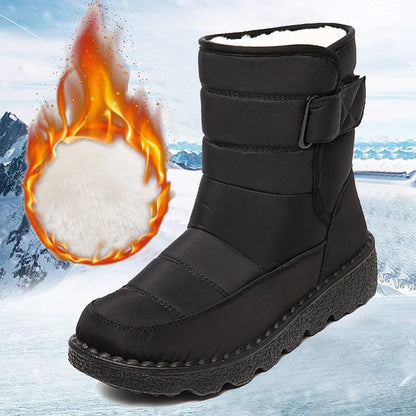 Bottes de neige isolantes imperméables hiver