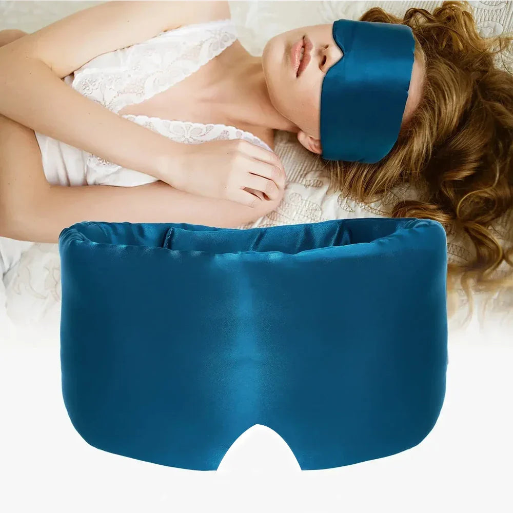 Masque de nuit en soie Mulberry naturelle