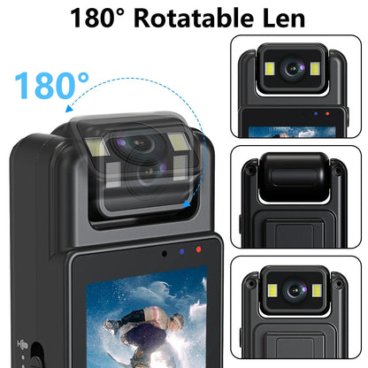 Mini caméra portable Wifi 1080p avec vision nocturne