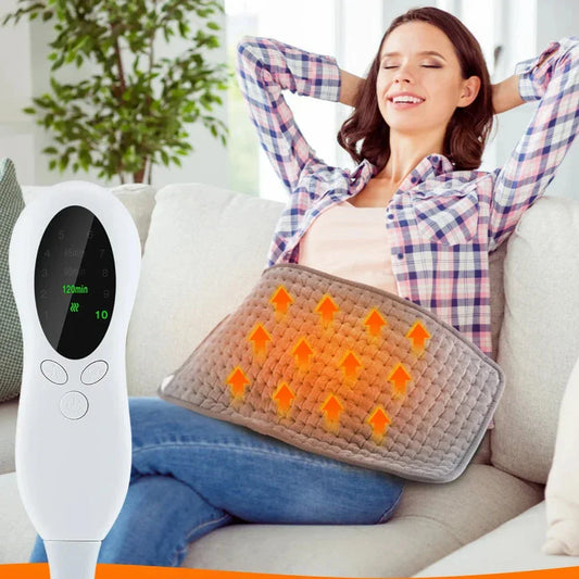 Tapis Électrique Chauffant pour Domicile avec Régulateur de Chaleur - Santeova