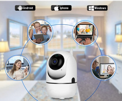 Babyphone vidéo connecté avec écran LCD