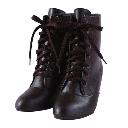 Bottes élégantes en cuir classique