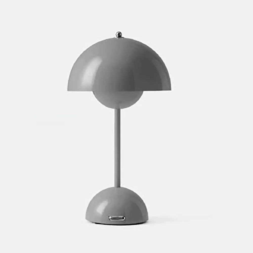Lampe de table élégante à éclairage LED forme champignon