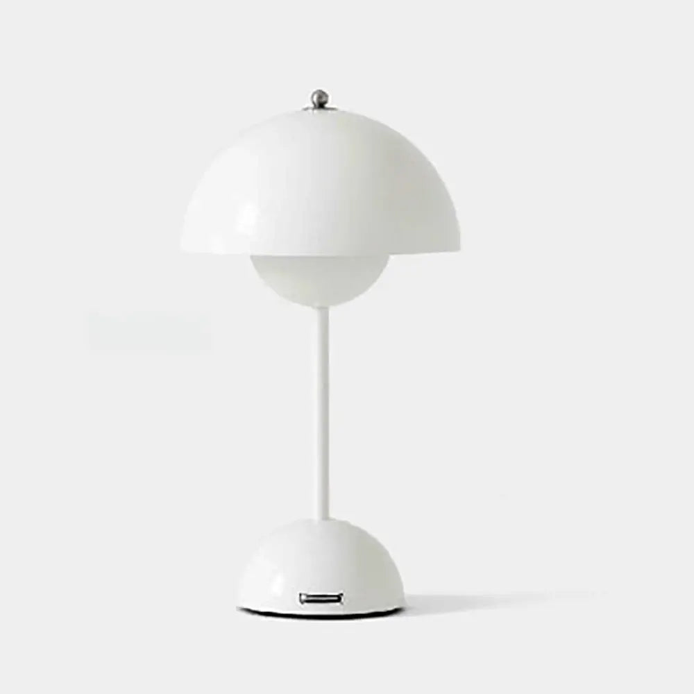 Lampe de table élégante à éclairage LED forme champignon