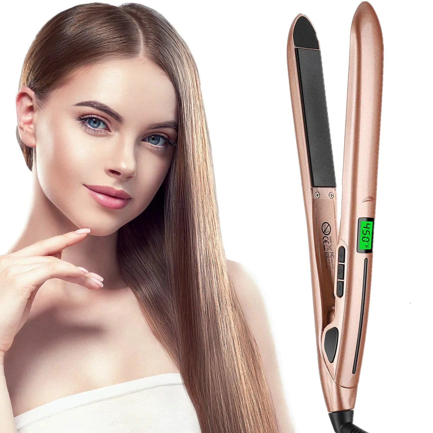 SmartWave™ – 2-in-1 Haarglätter mit Keramik- & LCD-Technologie