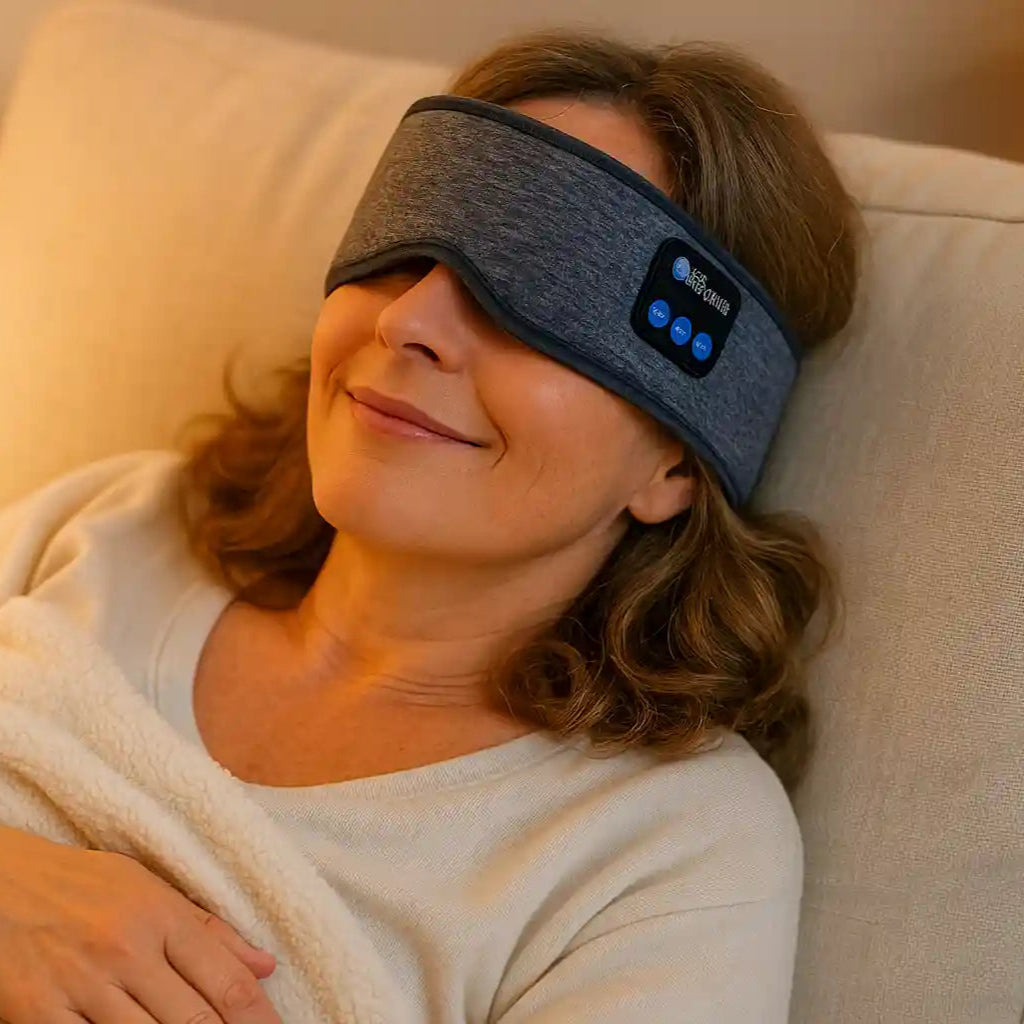 Somnexa™ – Masque audio Bluetooth pour un endormissement plus serein