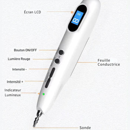 Stylo d'acupuncture électronique rechargeable portable