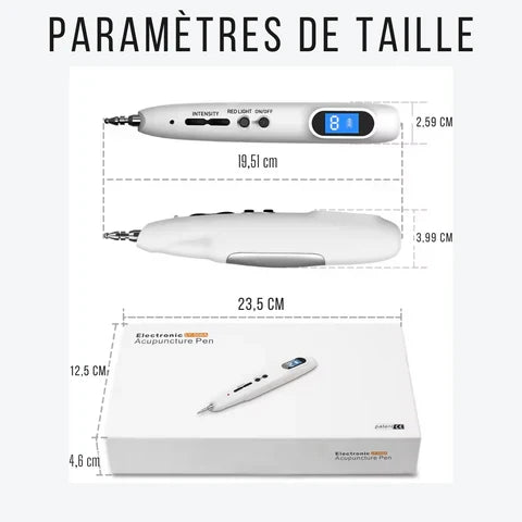 Stylo d'acupuncture électronique rechargeable portable