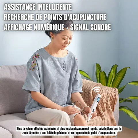 Stylo d'acupuncture électronique rechargeable portable