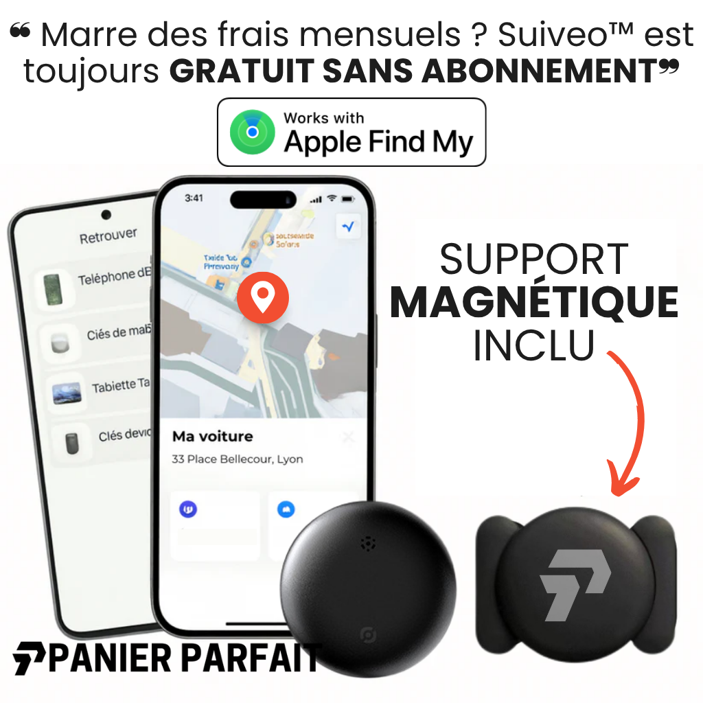 Traceur GPS sans abonnement compatible Android iOS