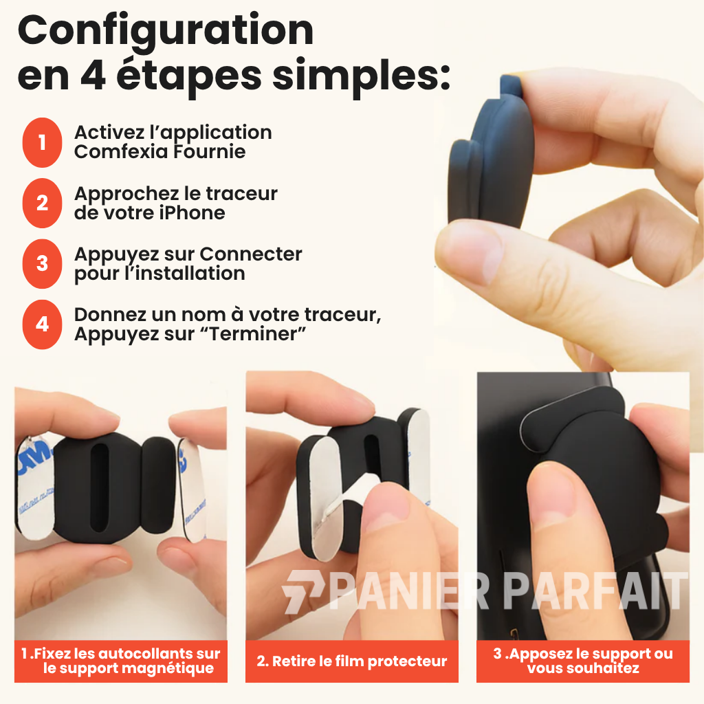 Traceur GPS sans abonnement compatible Android iOS