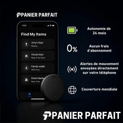 Traceur GPS vélo sans fil compatible Android iOS