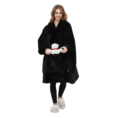 Sweat à capuche chauffant en laine USB
