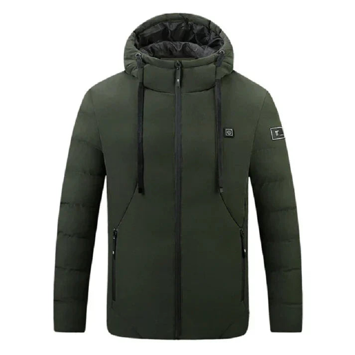 Veste chauffante électrique à 4 zones pour l’hiver