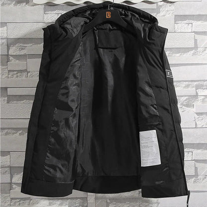 Veste chauffante électrique à 4 zones pour l’hiver