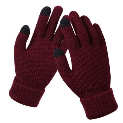 Elegante und praktische Strickhandschuhe