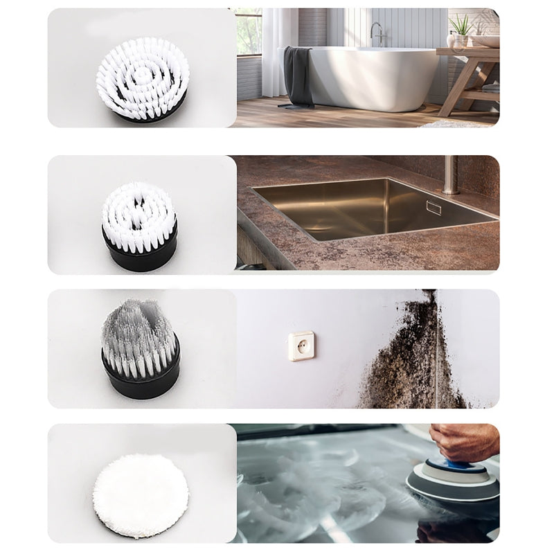 Brosse électrique de nettoyage rechargeable ultra-efficace