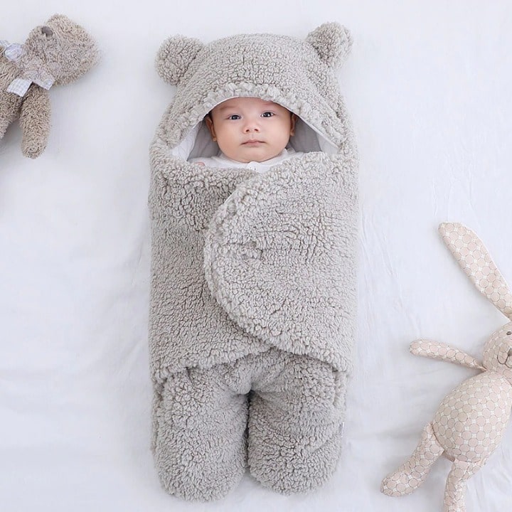 Kuschelige Winterdecke für Baby und Kind