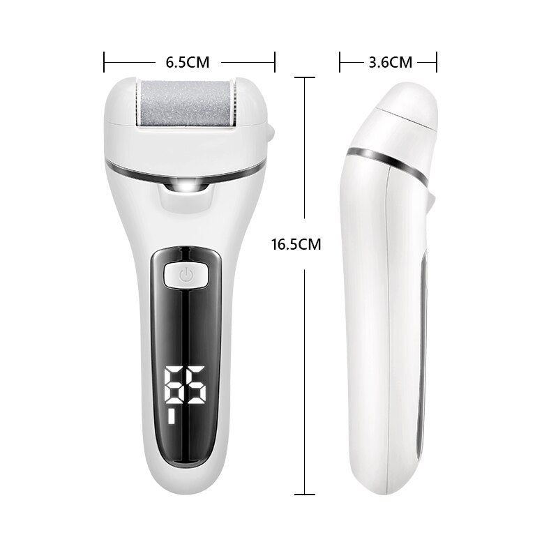 Extracteur électrique de callosités pour pieds rechargeable