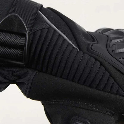 Gants de moto imperméables en textile renforcé