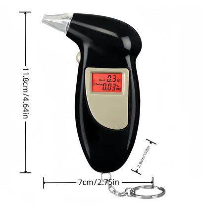 AlcoSense™ – Präziser und schneller digitaler tragbarer Alkoholtester