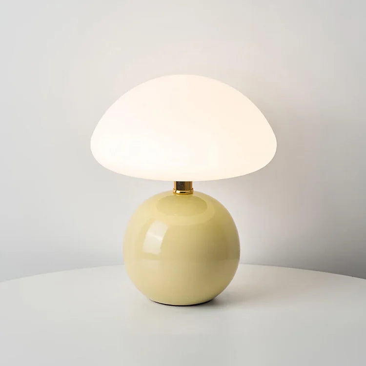 Elegante dekorative Pilzlampe