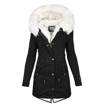 Parka imperméable légère à capuche automne-hiver