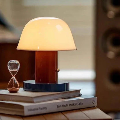 Dekorative Pilzlampe für Zuhause