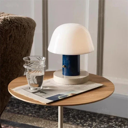 Dekorative Pilzlampe für Zuhause