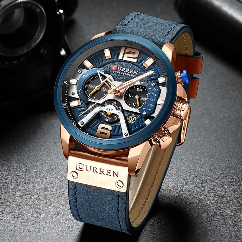 Elegante Herrenuhr im luxuriösen Design